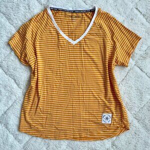 Tommy Hilfiger Sport Orange & White Striped Shir